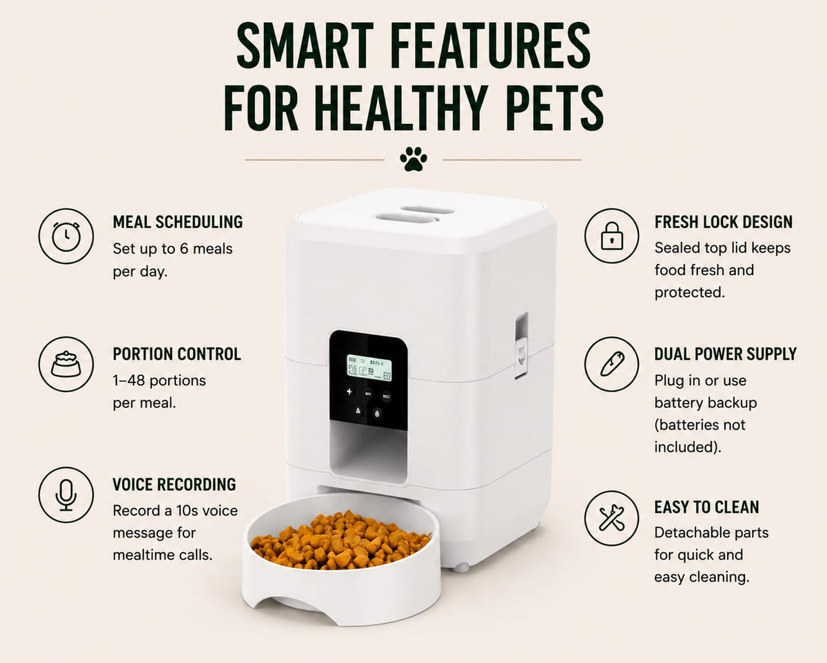 SmartPaws™ Automatic Pet Feeder