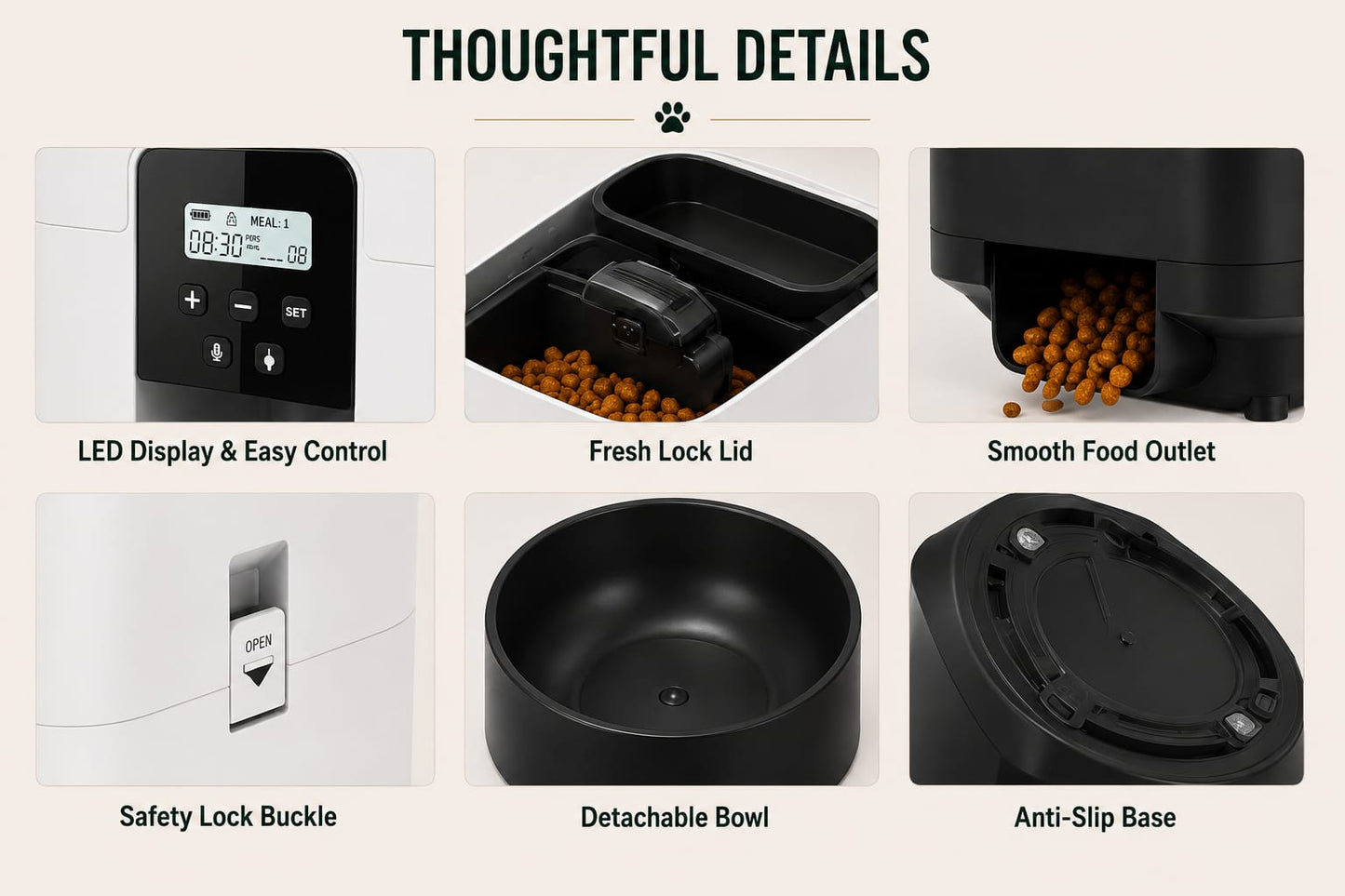 SmartPaws™ Automatic Pet Feeder
