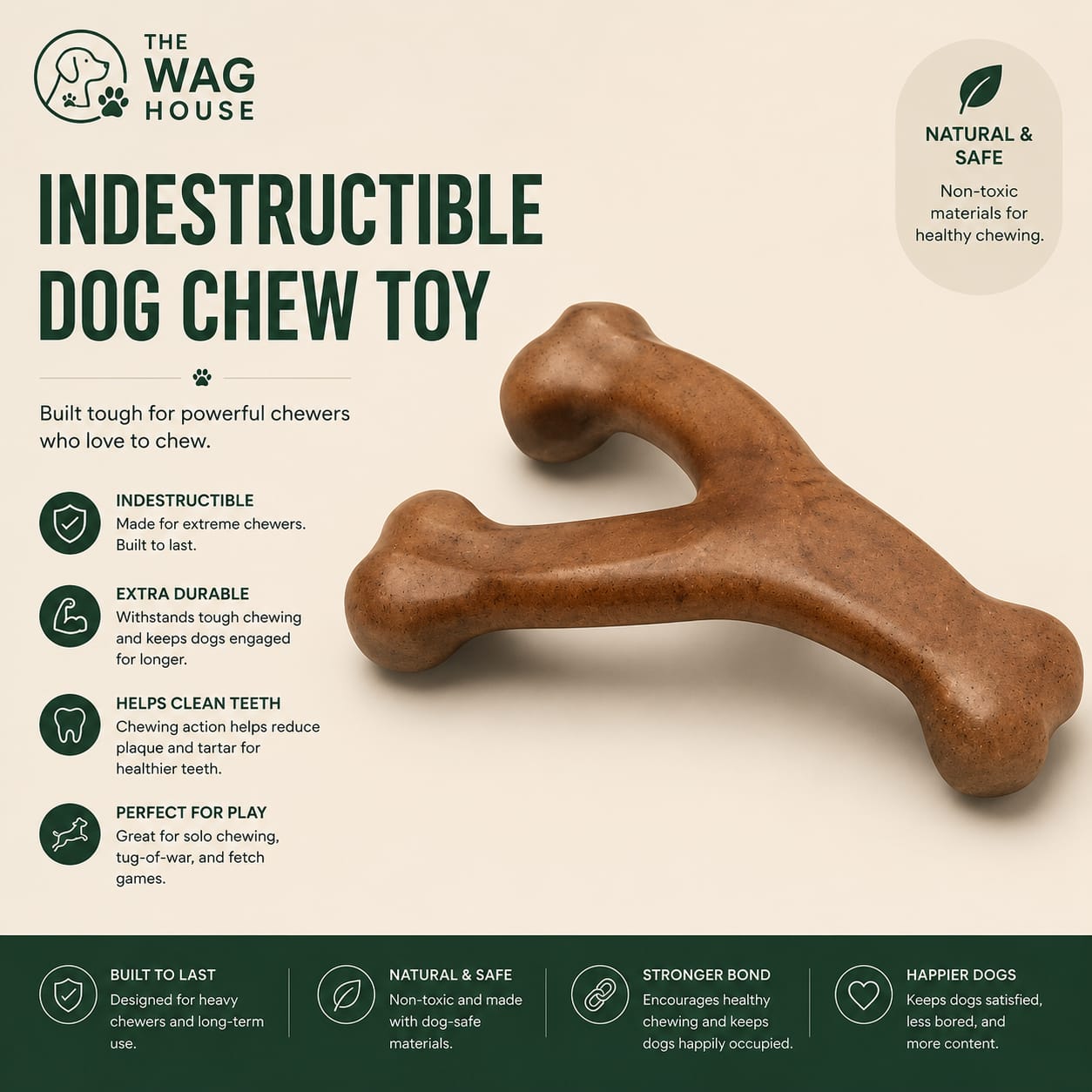 Indestructible Dog Chew Toy