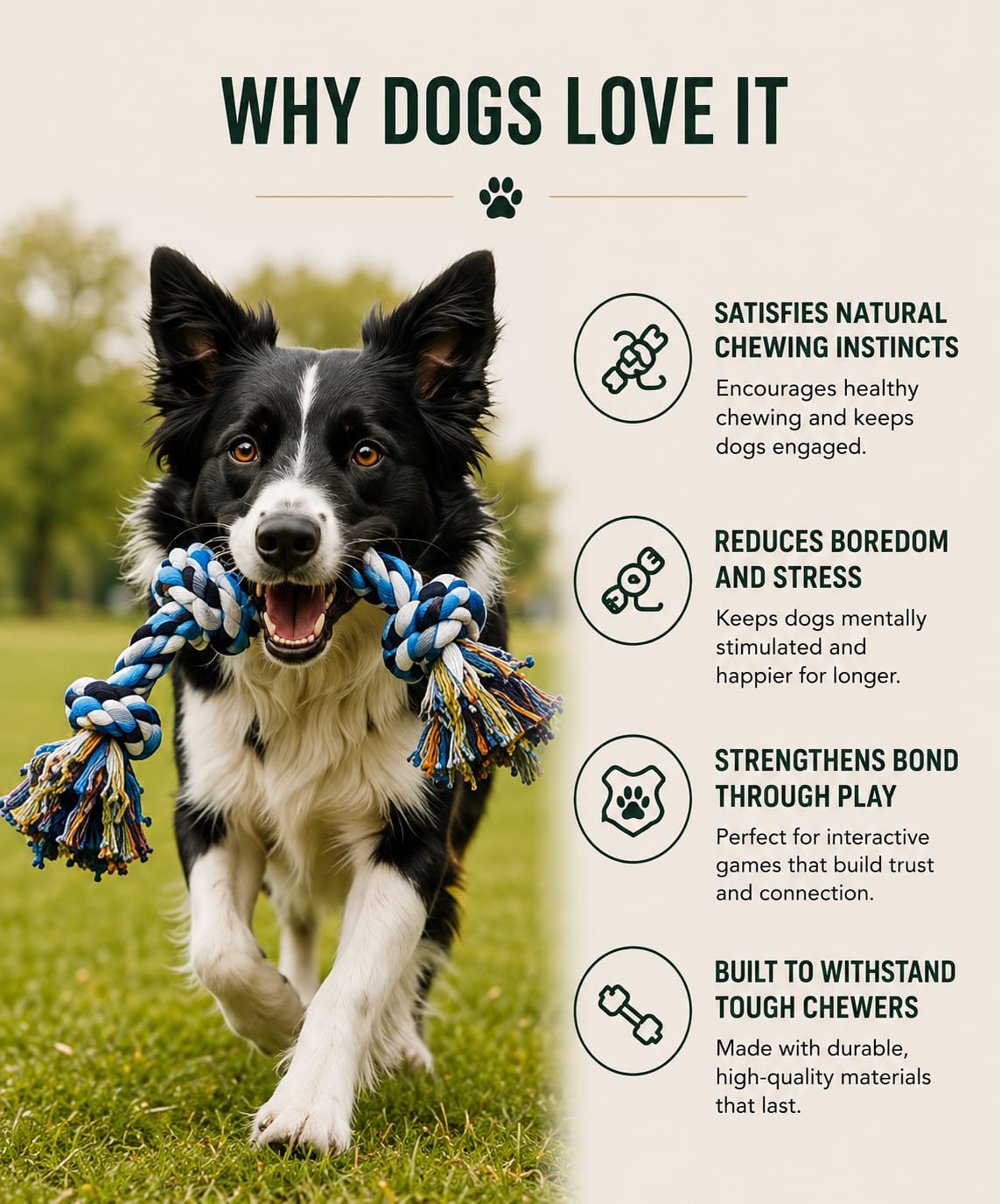 Heavy-Duty Dog Rope