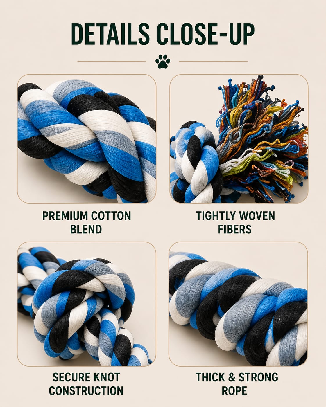 Heavy-Duty Dog Rope