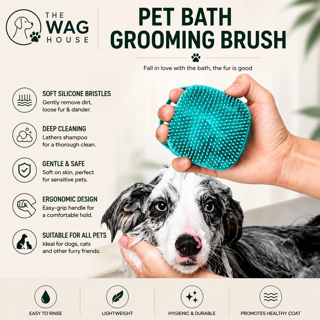 Bath Grooming Brush