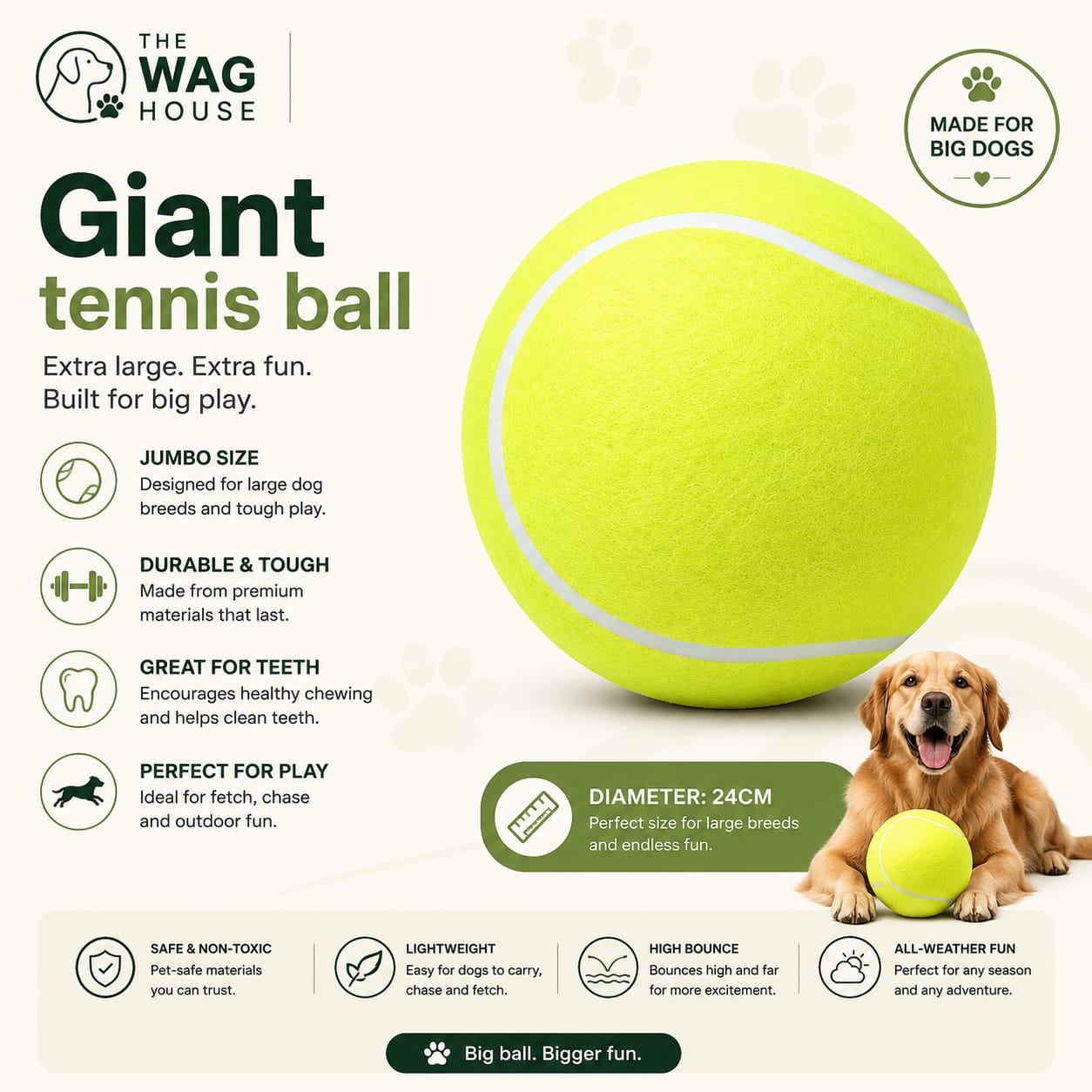 Giant Tennis Ball